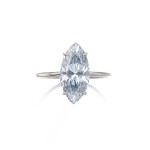 Superb fancy Blue diamond ring | 彩藍色鑽石戒指