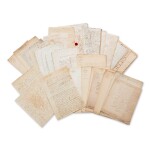 150 lettres et documents sur sa captivité, sa grossesse et son accouchement, à Blaye. 1832-1833.