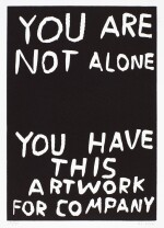 DAVID SHRIGLEY  |  YOU ARE NOT ALONE; AND LANGUAGE 