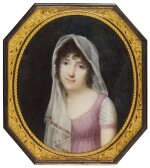 JEAN-BAPTISTE ISABEY | PORTRAIT OF A LADY, CIRCA 1800