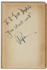 Hemingway, For Whom the Bell Tolls, 1940, inscribed