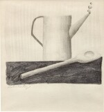Teapot and spatula