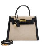 Hermès Black Box Kelly Sellier 28 Gold Hardware, 1998 Available For  Immediate Sale At Sotheby's