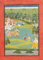 RAJASTHAN AND NORTHERN INDIA, LATE 18TH CENTURY - EARLY 19TH CENTURY | SIX INDIAN MINIATURES 