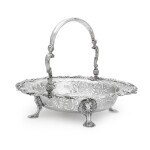 A George II silver basket, Edward Aldridge, London, 1745