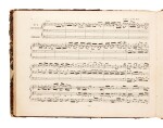 J.S. Bach. Three first and early editions of music for organ, bound in one volume, 1831-1834