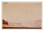 UFO SIGHTING. 7 VINTAGE PHOTOS TAKEN BY "BILLY" EDUARD ALBERT MEIER IN SWITZERLAND ON 28 MARCH 1976.