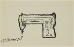 Untitled (Sewing Machine)