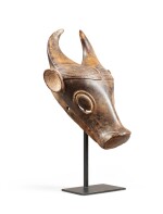 Masque, Bamoun, Cameroun | Bamoun mask, Cameroon