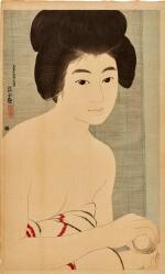 Ito Shinsui (1898-1972) | Face Powder (Oshiroi) | Taisho period, early 20th century 