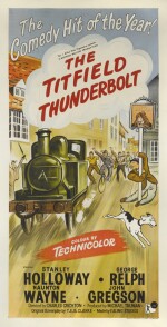 The Titfield Thunderbolt (1953) poster, British