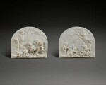 Pair of reliefs with Allegories of Autumn and Winter