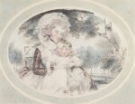 A portrait of Lady Hester Lushington (1750-1830) and her son Stephen Lushington (1782-1873)