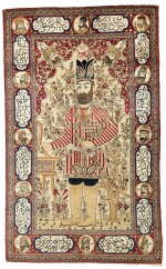An Isfahan pictorial rug, Central Persia