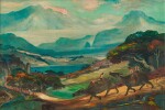 Hendra Gunawan 亨德拉·古拿溫  | Landscape with Buffaloes 風景與水牛
