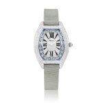 Reference 139063 | A white gold, diamond and sapphire-set wristwatch, Circa 2014 | 蕭邦 | 型號139063 | 白金鑲鑽石及藍寶石腕錶，約2014年製
