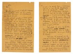 Léon Blum | Manuscript memorandum on the Munich Agreement, 1938
