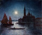 Venise, San Giorgio au clair de lune