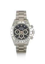 ROLEX | COSMOGRAPH DAYTONA, REFERENCE 16520, A STAINLESS STEEL CHRONOGRAPH WRISTWATCH WITH BRACELET, CIRCA 1990