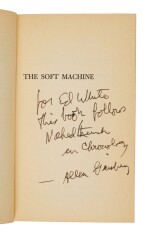 Burroughs, William S. | The Soft Machine, inscribed by Allen Ginsberg