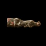 A bronze 'tiger' ferrule, Eastern Zhou dynasty, Warring States period | 東周戰國時期 青銅虎形鐏