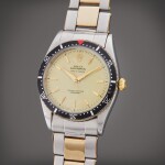 Reference 6202 Turn-O-Graph | A stainless steel and yellow gold automatic wristwatch with bracelet, Circa 1953