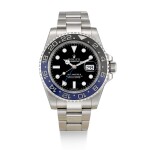ROLEX  |  'BATMAN' GMT-MASTER II, REFERENCE 116710BLNR,  A STAINLESS STEEL DUAL TIME ZONE WRISTWATCH WITH DATE AND BRACELET, CIRCA 2013 