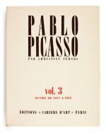 Zervos, Pablo Picasso, Oeuvres, Paris, 1949-1986, 34 volumes, original wrappers