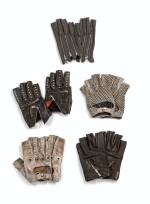 Five Pairs of Lambskin Gloves, circa 2000 | Cinq paires de mitaines en agneau, circa 2000