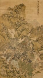 Wang Yei (19th Century) 汪嶧 (十九世紀) | Landscape after Ancient Masters 擬古山水