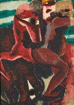  FOUAD KAMEL | UNTITLED (WOMAN WITH A HORSE)