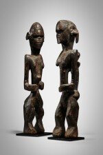Montol or Angas Male and Female Figures, Nigeria