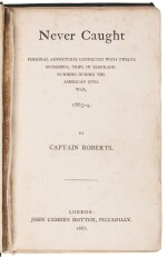 Roberts | Never Caught, 1867