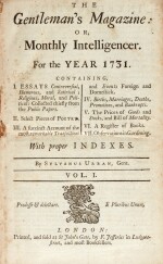 GENTLEMAN'S MAGAZINE | THE GENTLEMAN'S MAGAZINE, 1731-1830, 139 VOLUMES
