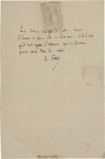 Louis Pasteur | autograph quotation signed, undated