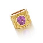 Pink sapphire ring (Anello con zaffiro rosa)