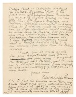 Patrick Leigh Fermor | Series of six autograph letters signed, to Mrs Holland, on Greece and Byron, 1940-54