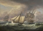 THOMAS LUNY | "Shipping in a swell;  Rescue off the Northumberland Coast"