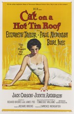 Cat on a Hot Tin Roof (1958) poster, US