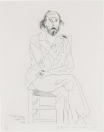 Portrait of Richard Hamilton (Scottish Art Council 126; Museum of Contemporary Art, Tokyo 118)