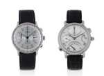 JUNGHANS AND MAURICE LACROIX | TWO STAINLESS STEEL WRISTWATCHES  CIRCA 2014 AND 2007