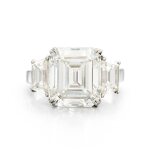 Diamond Ring |   6.11 克拉 方形 鑽石戒指  