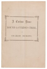 Dickens, A Curious Dance round a Curious Tree, [1860], first edition, second issue 
