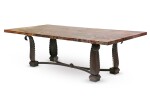 FRENCH SCHOOL | AN ART DECO DINING TABLE, CIRCA 1940 | TRAVAIL FRANÇAIS | TABLE DE SALLE À MANGER ART DECO, VERS 1940