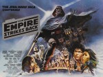 THE EMPIRE STRIKES BACK, SILVER TITLES STYLE POSTER, BRITISH, 1980