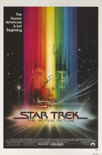 STAR TREK - THE MOTION PICTURE (1979) POSTER, US, SIGNED BY WILLIAM SHATNER AND LEONARD NIMOY