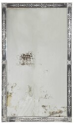  A LARGE ITALIAN ETCHED GLASS MIRROR, VENICE, EARLY 20TH CENTURY