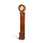 A George III mahogany longcase clock, movement and case associated, circa 1785 | Pendule et mouvement assortis en acajou d’époque George III, vers 1785