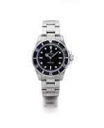 ROLEX | SUBMARINER REF 14060, A STAINLESS STEEL AUTOMATIC CENTER SECONDS WRISTWATCH WITH BRACELET CIRCA 1997