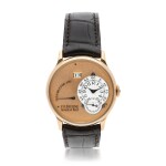 F.P. JOURNE | OCTA AUTOMATIQUE  A PINK GOLD AUTOMATIC WRISTWATCH WITH DATE AND POWER RESERVE INDICATION, CIRCA 2002